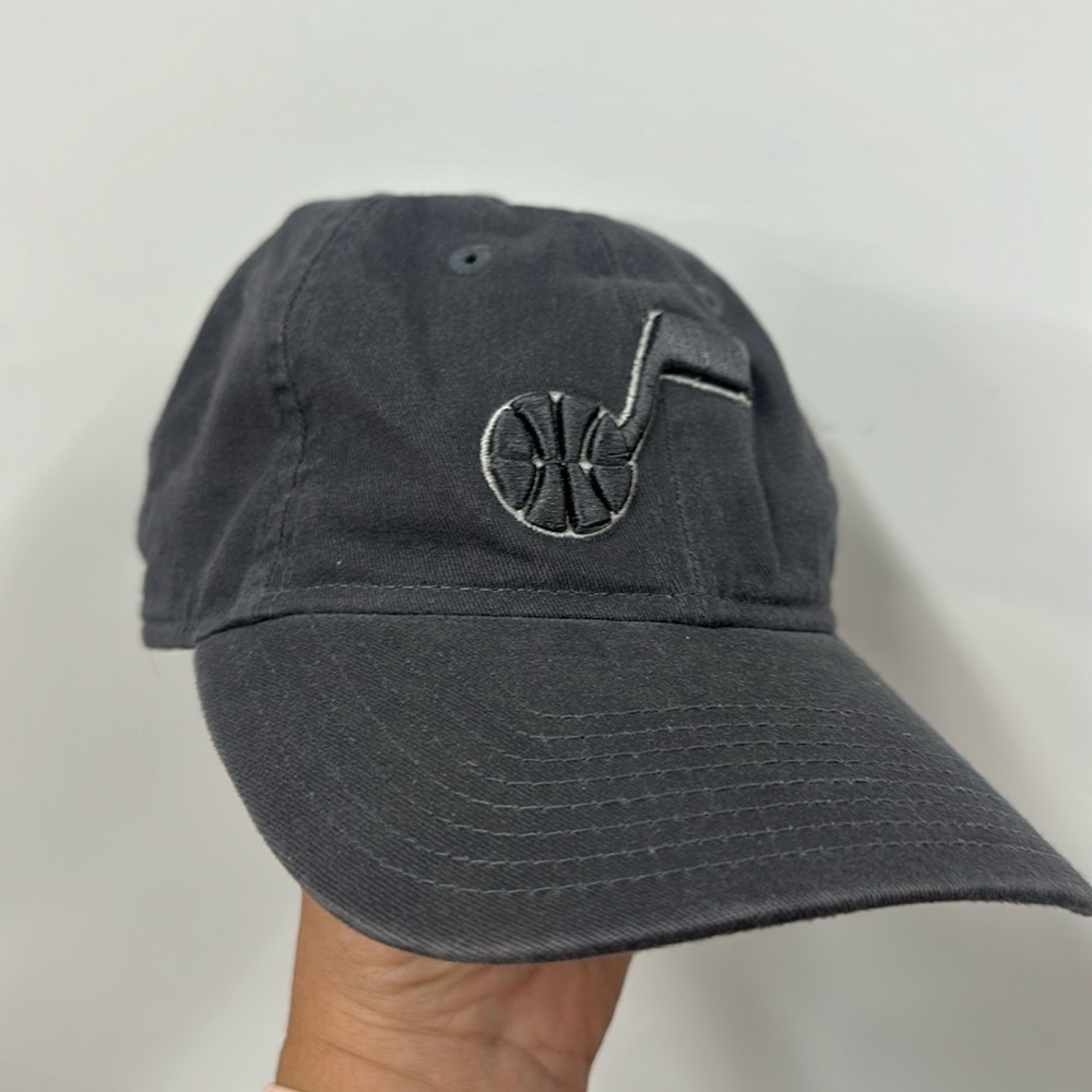 Utah jazz gray new era cap hat